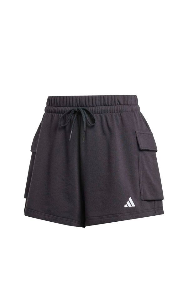 Adidas Pantal&oacute;n corto Cargo logo negro