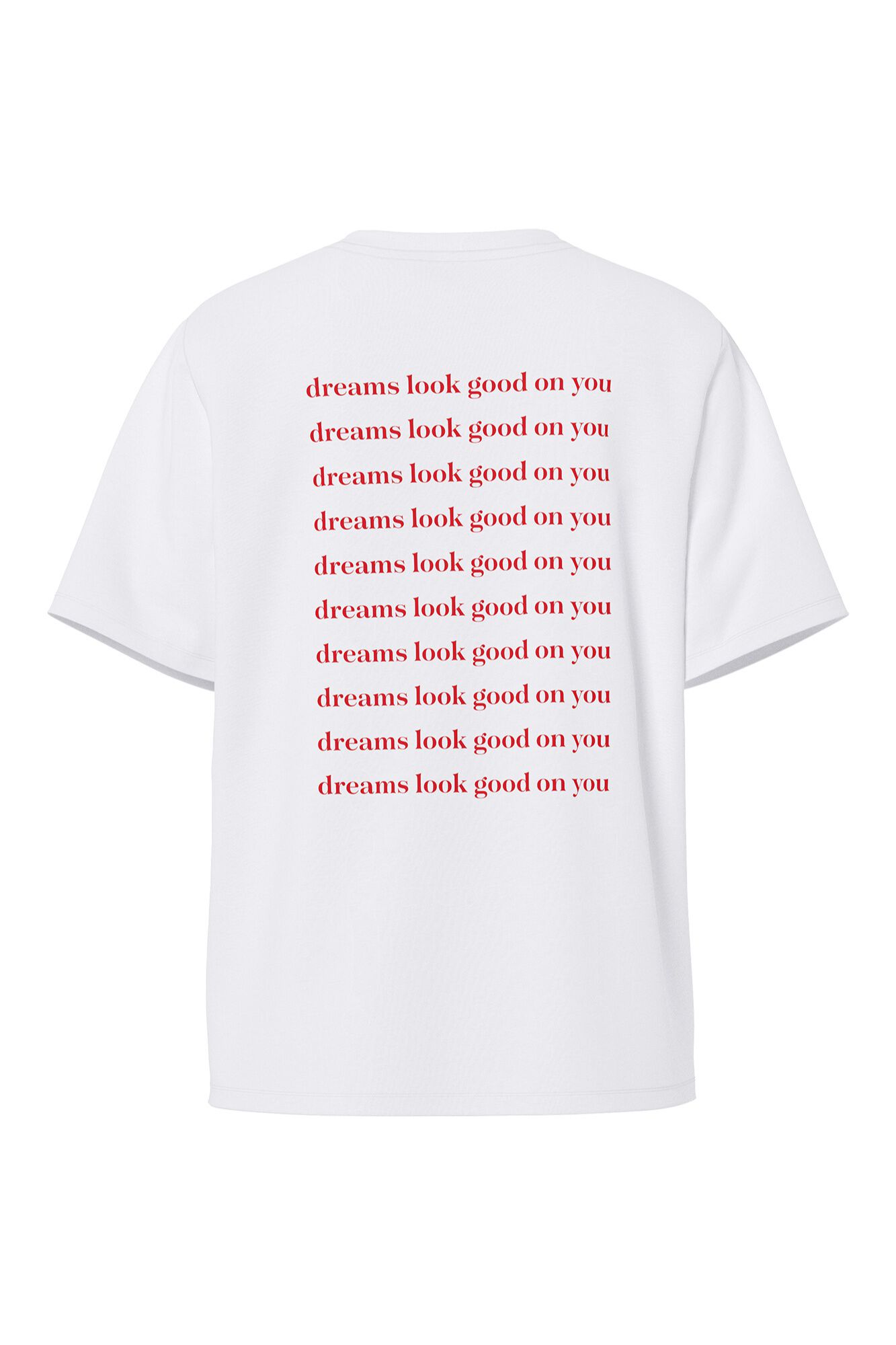 Pieces Bedrucktes T-Shirt aus Bio-Baumwolle