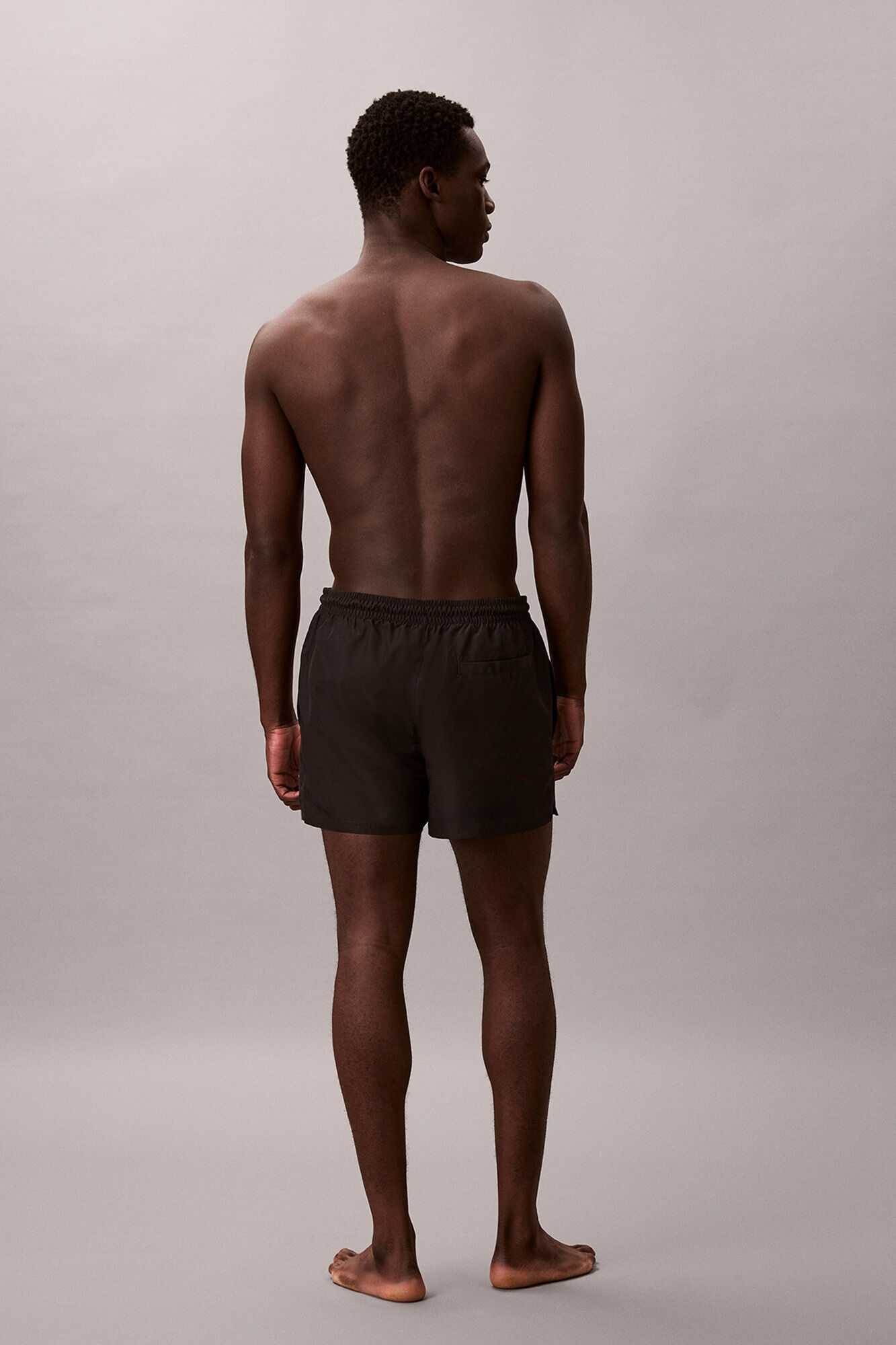 Calvin Klein Cal&ccedil;&otilde;es de banho com cord&atilde;o e logo