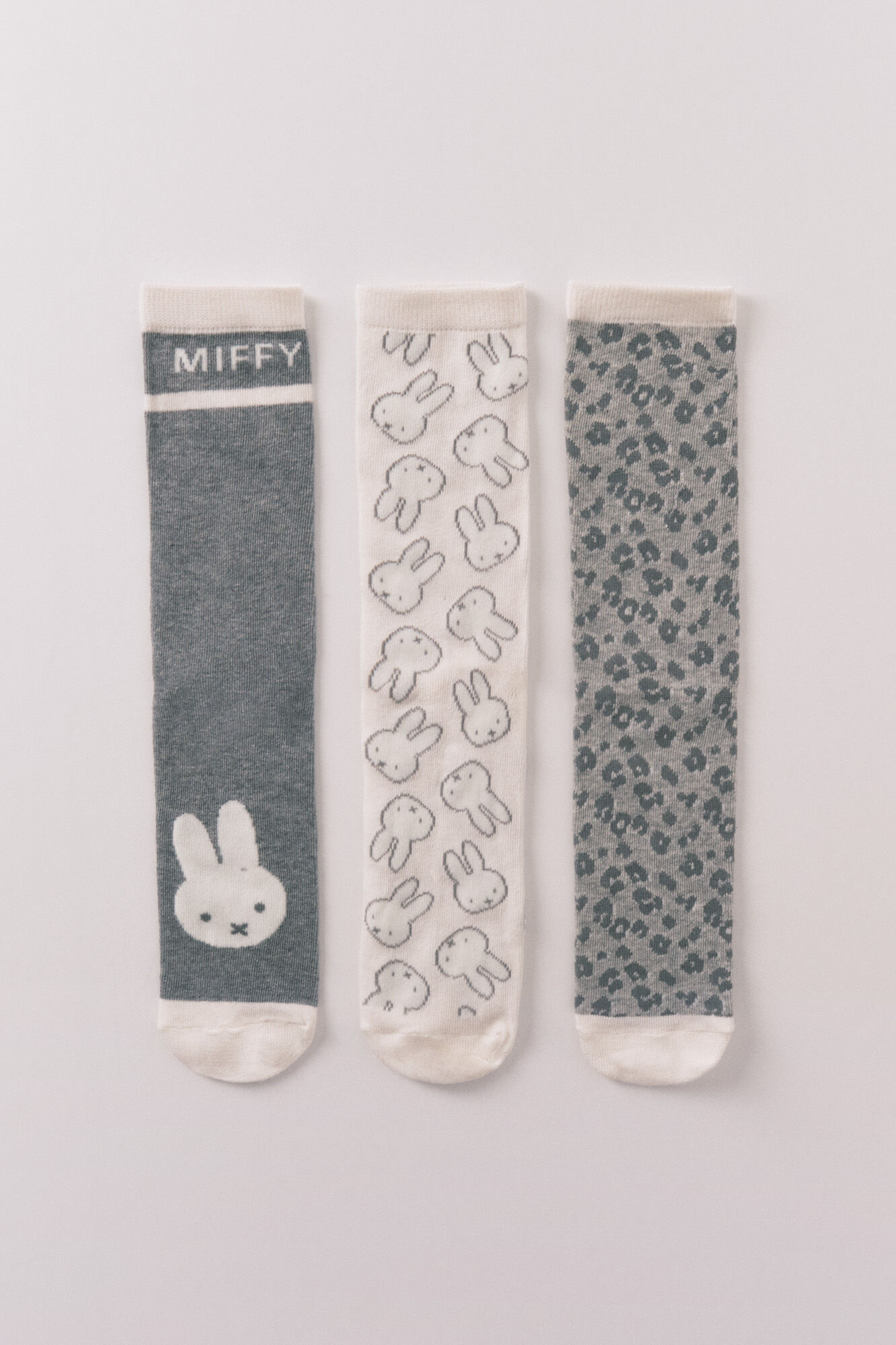 Women'secret Pack of 3 long cotton Miffy socks 
