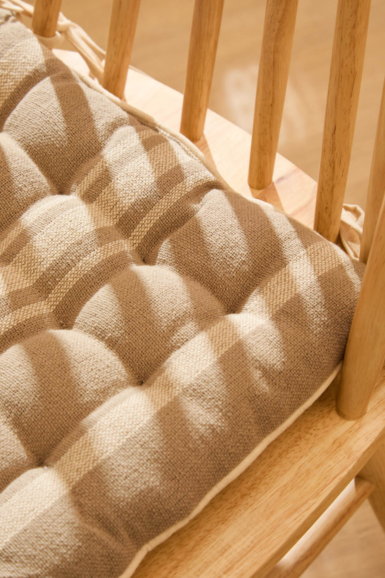 Calma House Almofada para cadeira quadrada em pedra Sorento