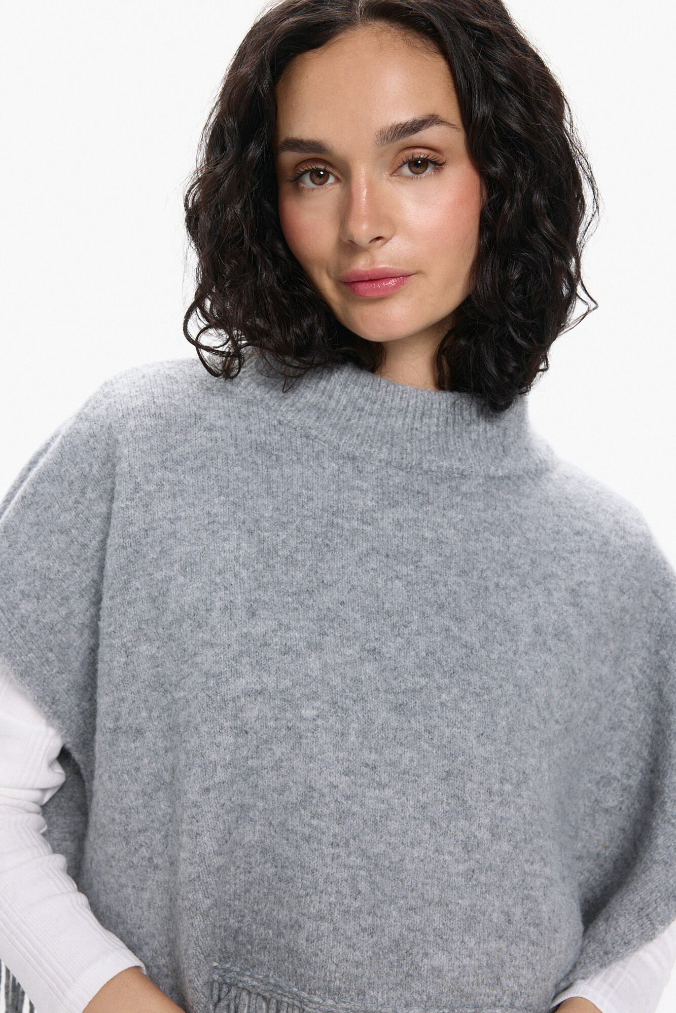 Pieces Poncho de flecos