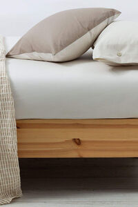 Textura Spannbetttuch Baumwollperkal. Bett 150-160 cm.