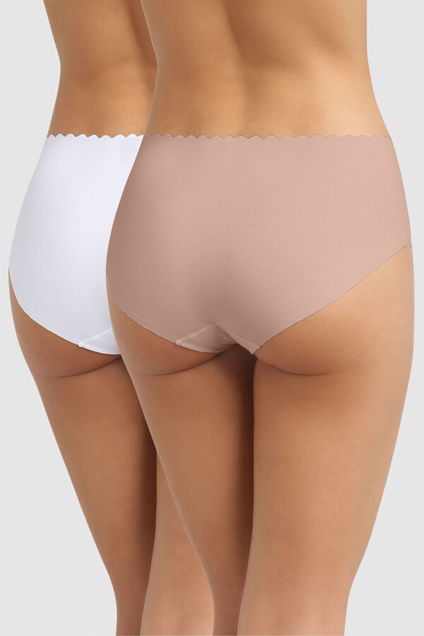 Womensecret 2-pack Body Touch high waist panties S uzorkom