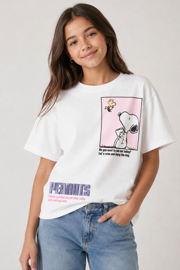 Name it Snoopy T-shirt white