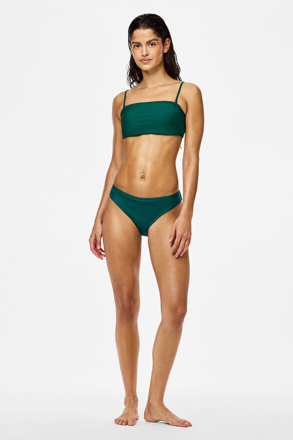 Pieces Donji deo bikinija Zelena