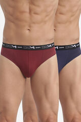 DIM Pack 2 slips algod&oacute;n estampado