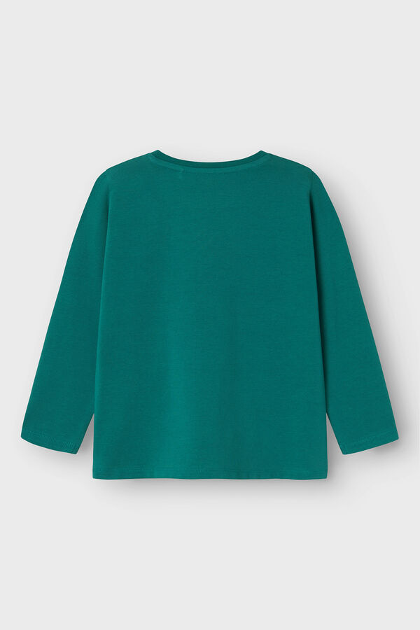 Name it Camiseta ni&ntilde;o Rey Le&oacute;n turquesa