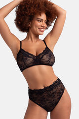Dorina Black lace bralette Crna