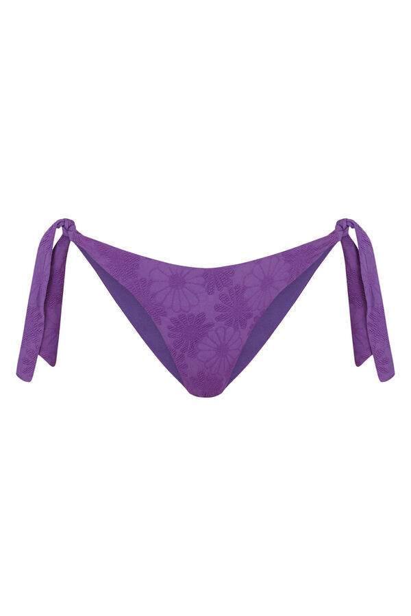 Womensecret Violet wide side-tie bikini bottoms rose
