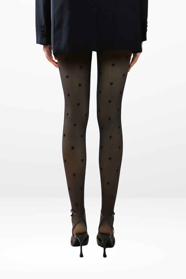 Ivette Bridal Double Layer Opac Panty 85Dn Velvet Fantasy black