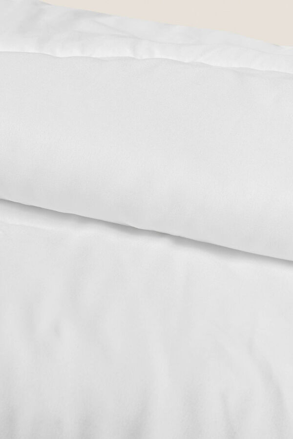 Womensecret Bettdecke Doppelfaser. Bett 135-140 cm. Weiß