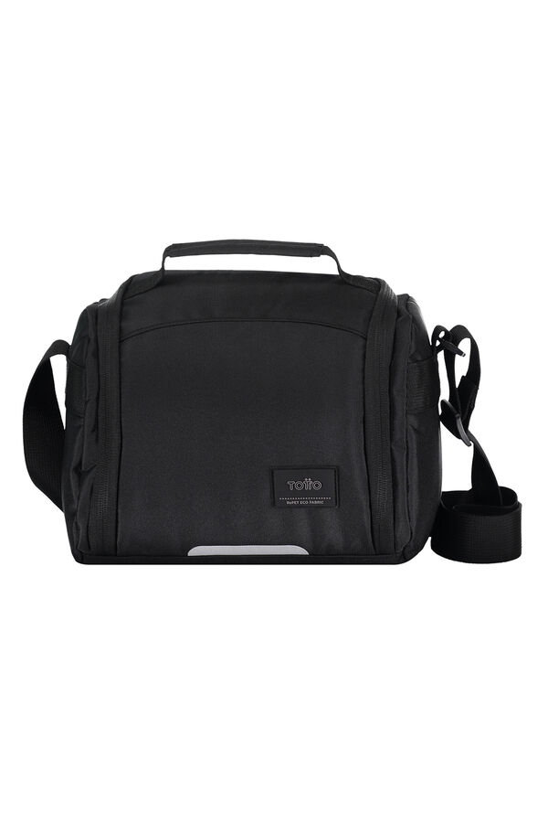 Totto Graphite lunch bag black