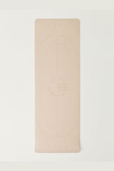 Born Living Yoga Beige Wave 6-mm-Fitnessmatte Braun