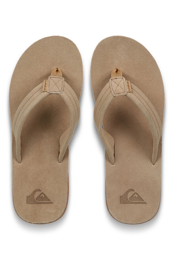 Quiksilver Soft suede sandals brown