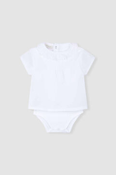 Womensecret Body tiras bordadas bebé branco