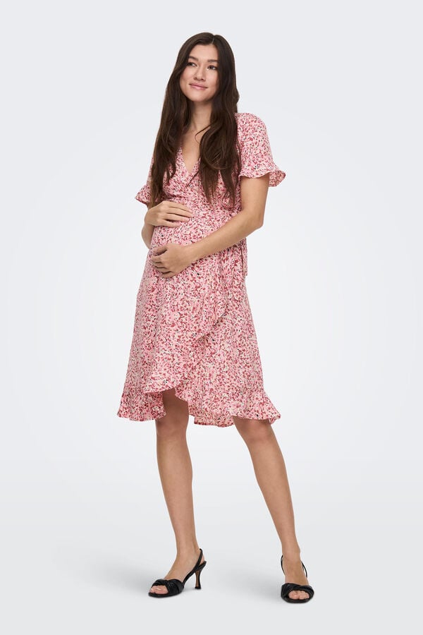 Womensecret Midi maternity dress rózsaszín
