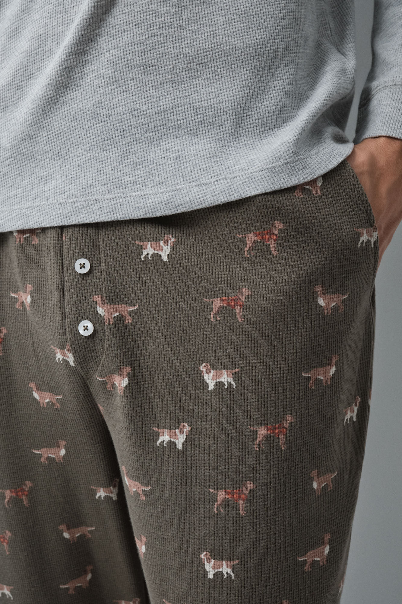 Women'secret Printed long pyjamas with dogs