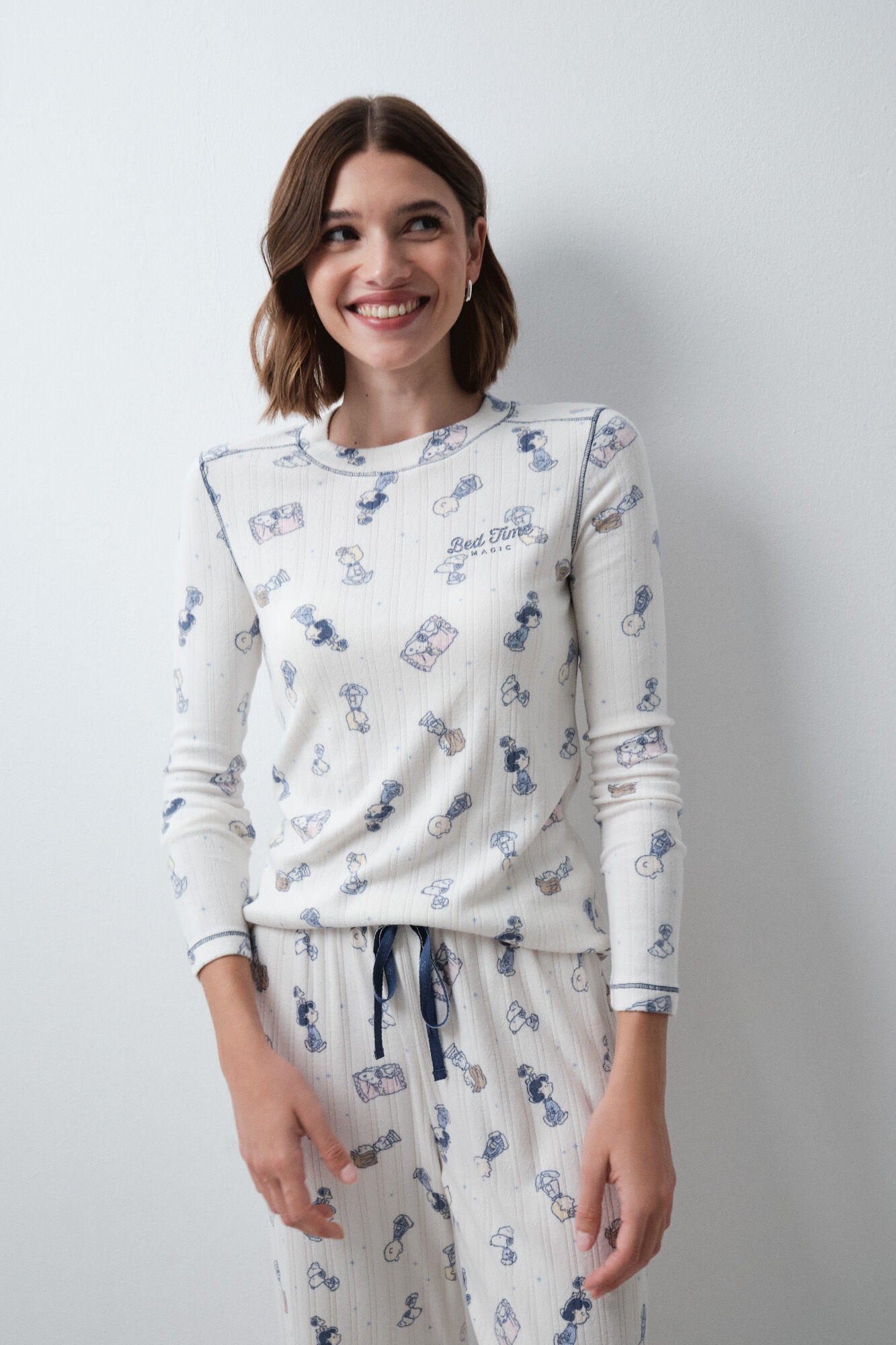 Women'secret Pyjama long imprim&eacute; Peanuts