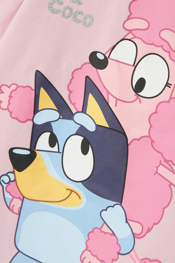 Name it Bluey girl t-shirt pink