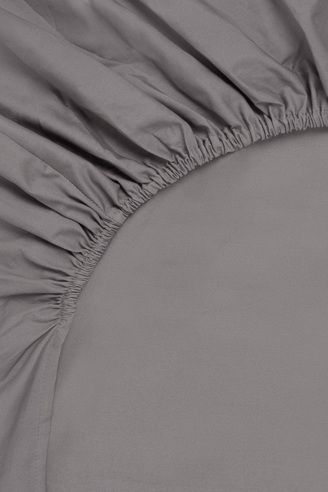 Textura Spannbetttuch Bio-Baumwolle. Bett 80-90 cm.