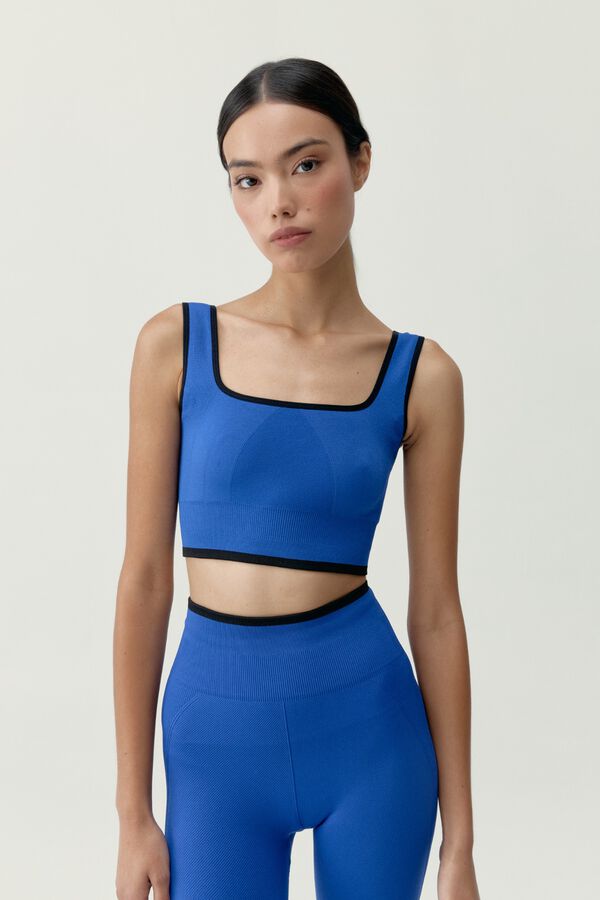 Born Living Yoga Earth top blue
