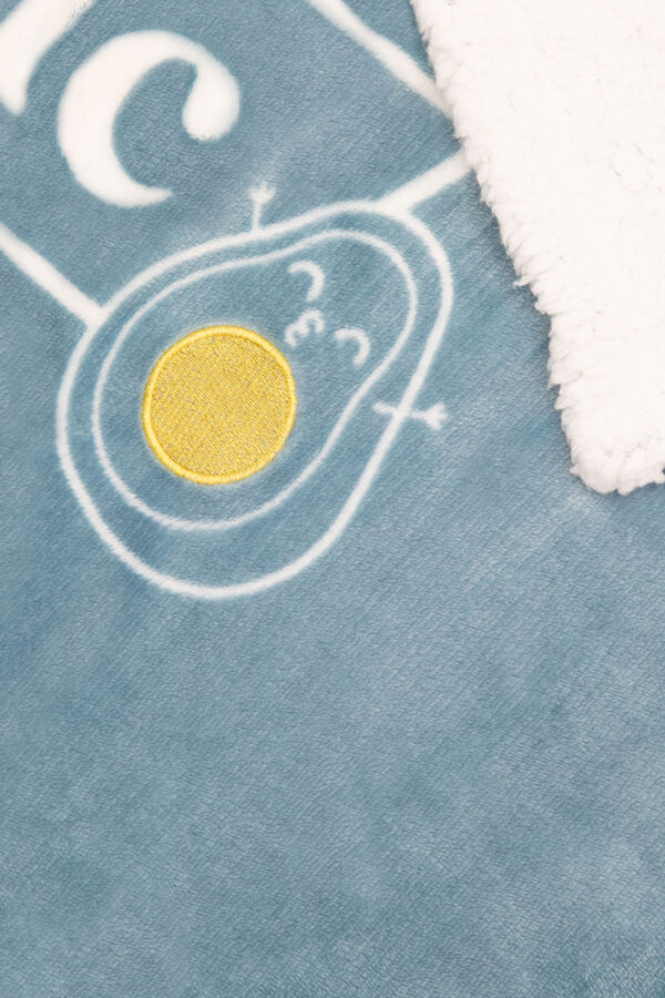 Mr. Wonderful Blanket Avocado - You are funtastic printed