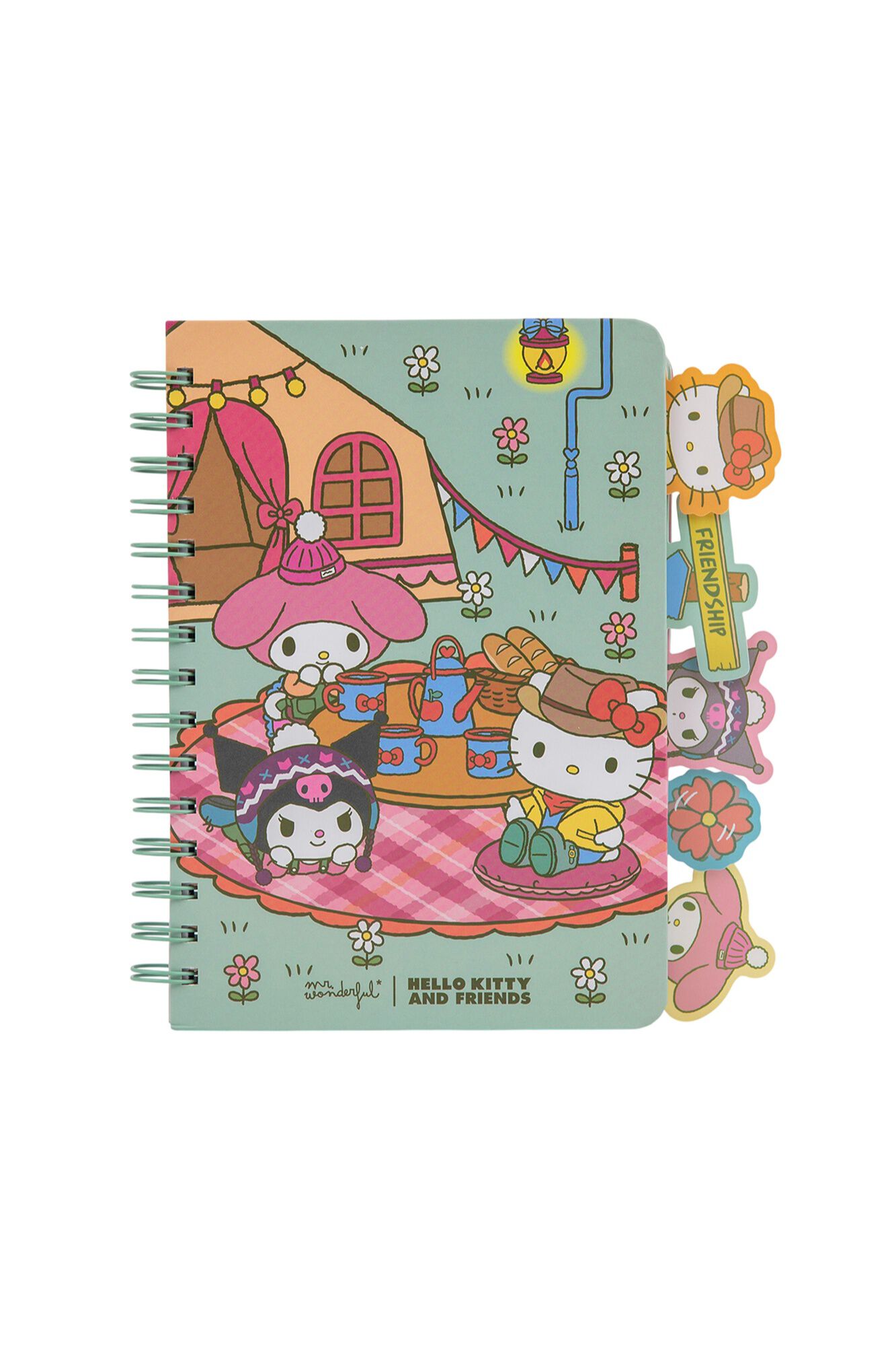 Mr. Wonderful A5 HK Friends Camping notebook