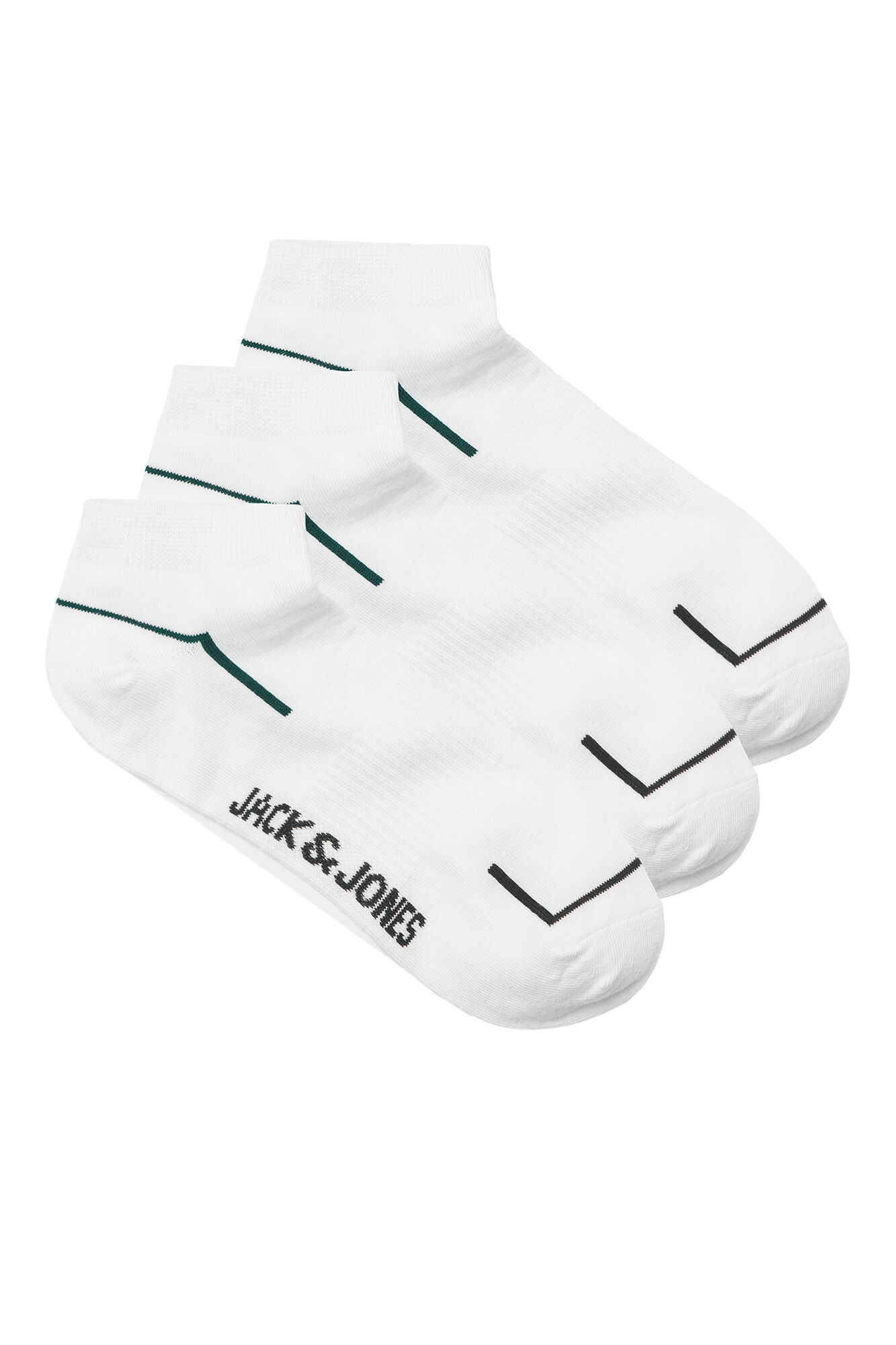 Jack & Jones Pack 3 meias soquete de t&eacute;nis