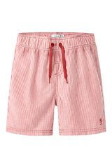 Name it Boy's striped swimwear red