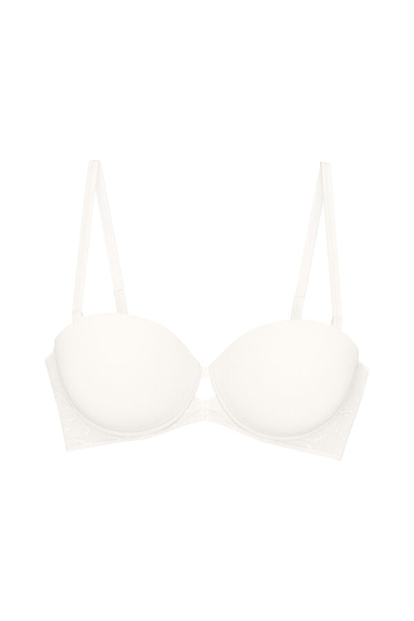 Triumph STRAPLESS bra Comfort Contour WDP white