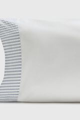 Textura Striped seersucker pillow case printed