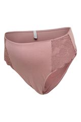 Mamalicious Maternity high-waisted panty pink