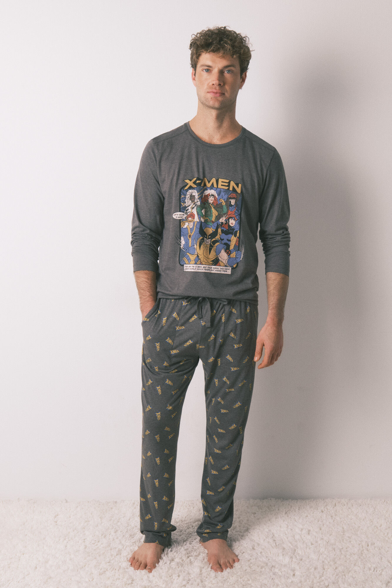 Women'secret Men's long pyjamas 100% cotton X Men