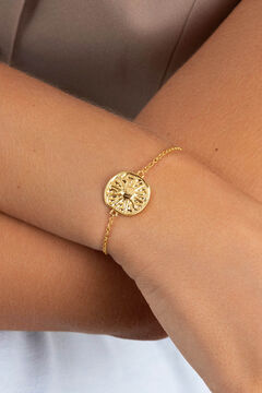 Womensecret Solstice Sun gold-plated bracelet imprimé