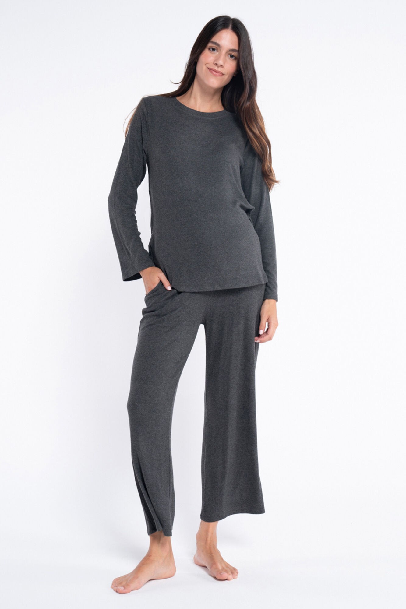 Ohma! Homepack mit weichem Stoff und Kn&ouml;pfe