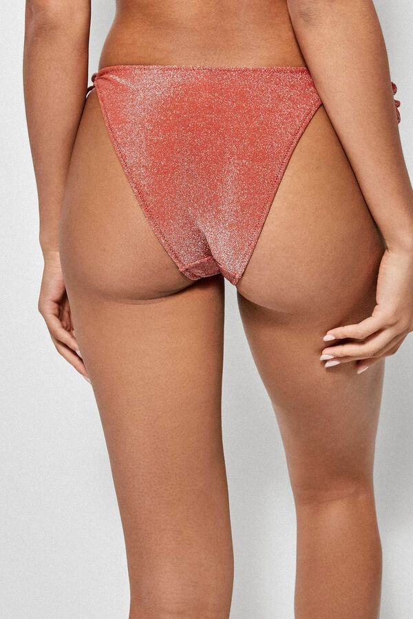 Womensecret Sparkly bikini bottoms Rot