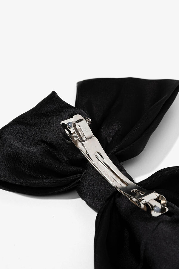 Vilanova Grampo de cabelo com la&ccedil;o preto