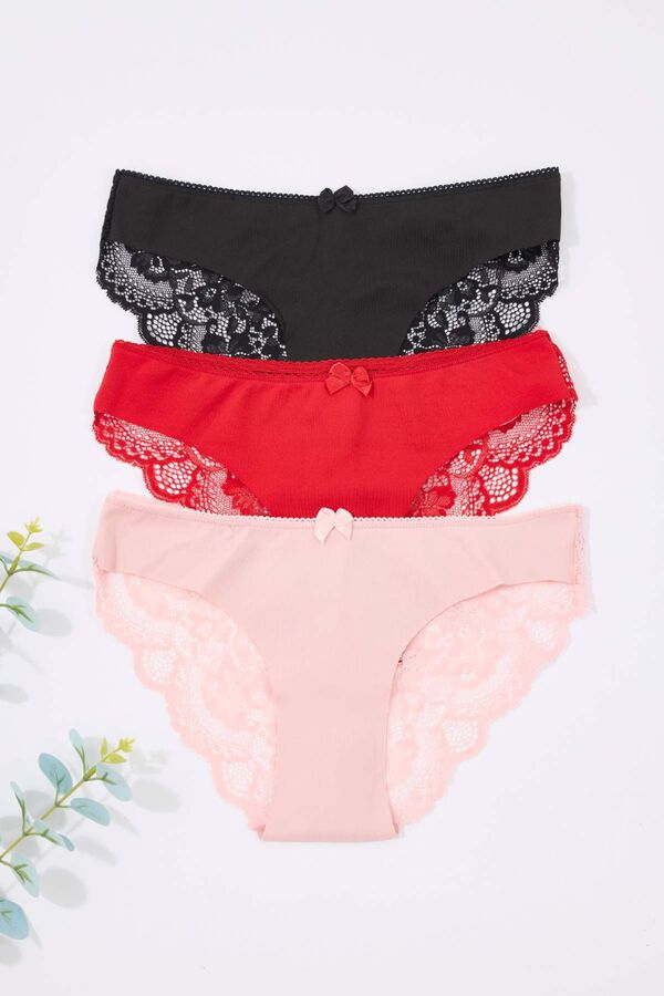 Trendyol Braguita brasile&ntilde;a encaje estampado