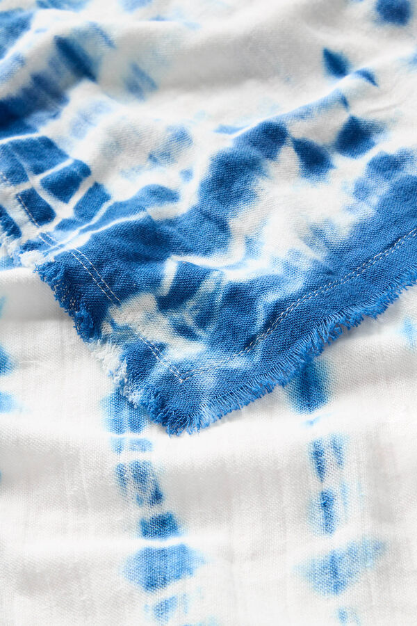 Womensecret Blue Naro 100 x 180 beach towel bleu