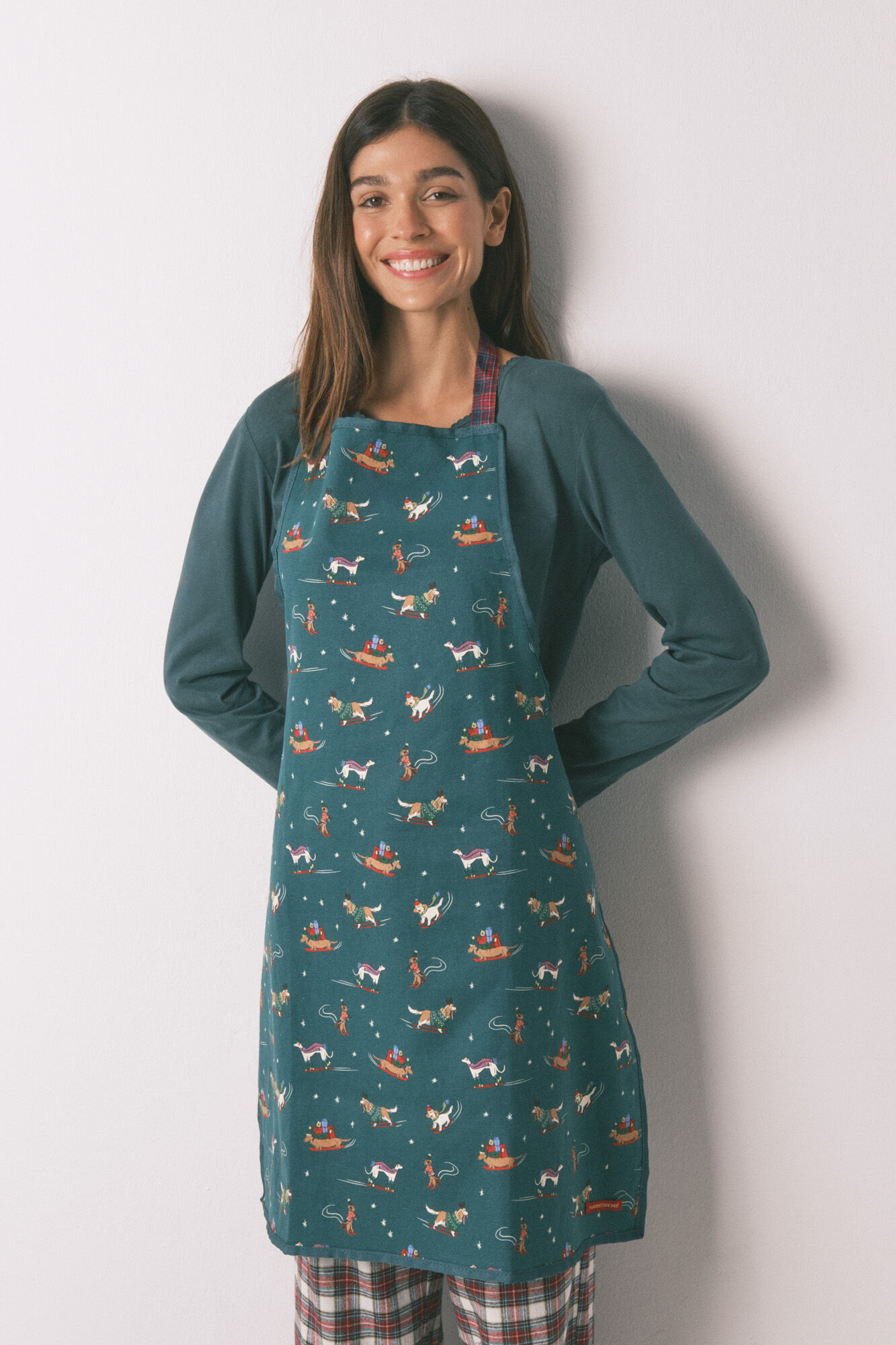 Women'secret Kitchen apron with dog print