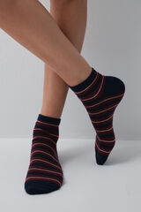 Women'secret Striped short socks 3-pack printed