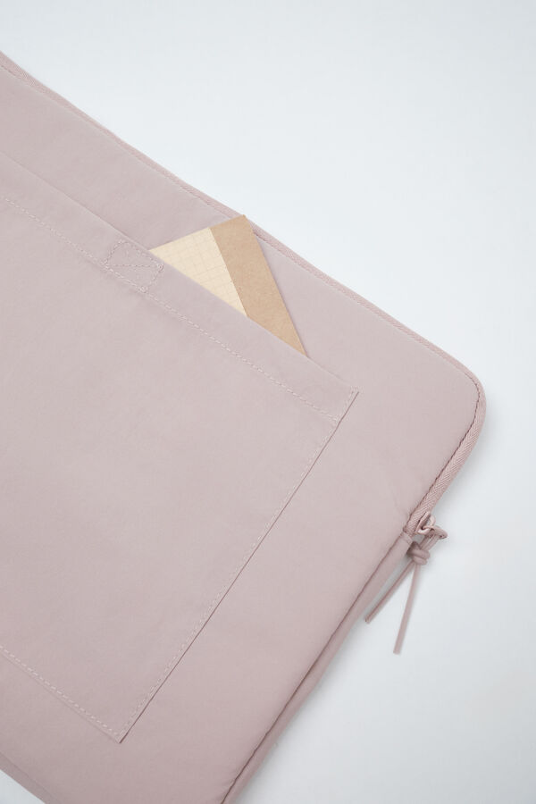 Women'secret Pink puffer laptop case pink