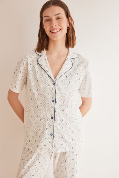 Womensecret Classic 100% cotton Miffy pyjamas white