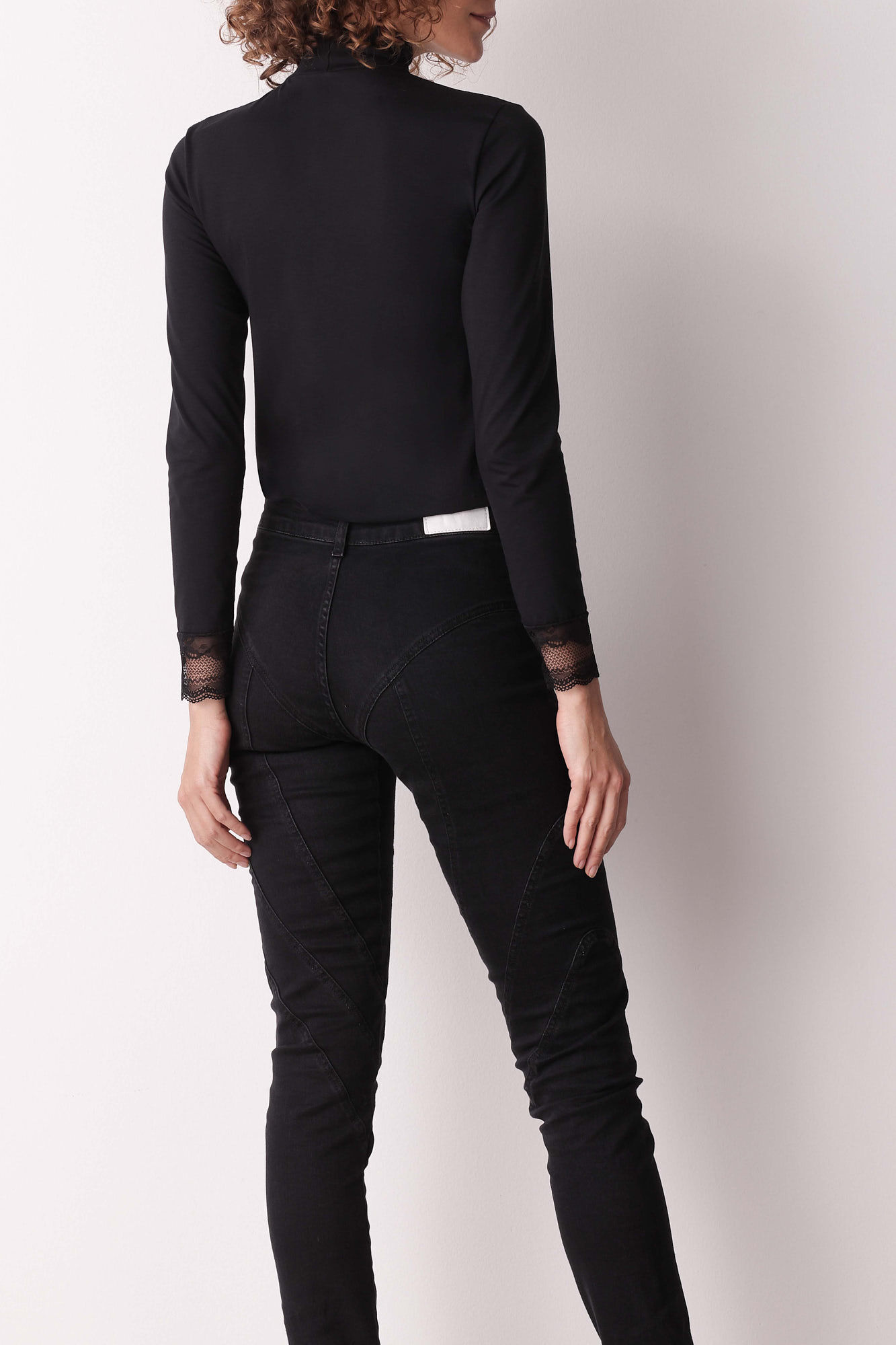 Cotonella Camiseta Manga Larga Cuello Alto