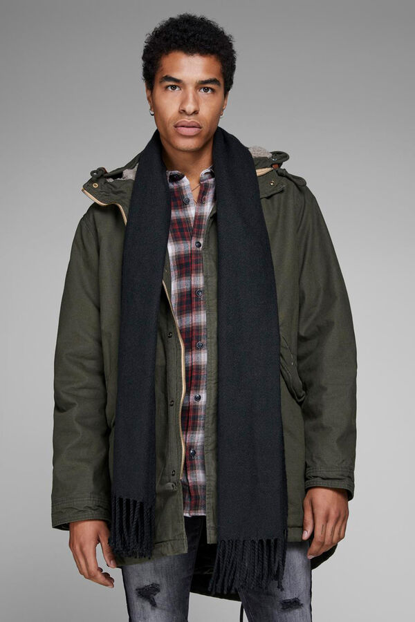 Jack & Jones Bufanda ligera negro