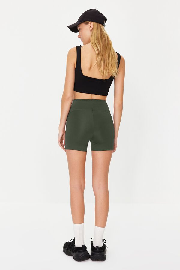 Trendyol Pack de 2 leggings deportivos cortos estampado