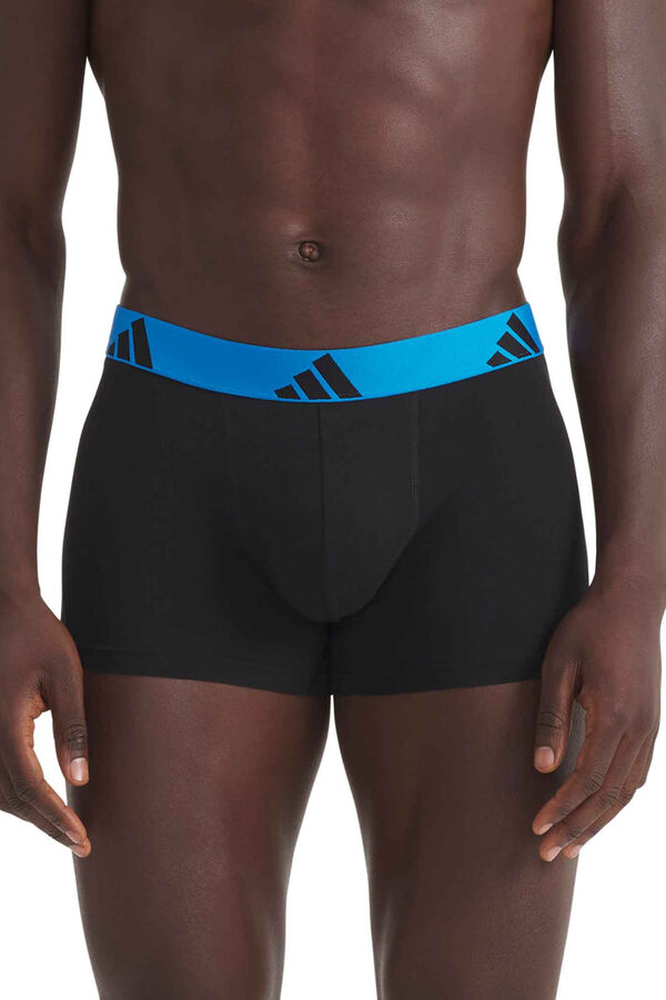 Adidas Pack of 3 logo boxers grey