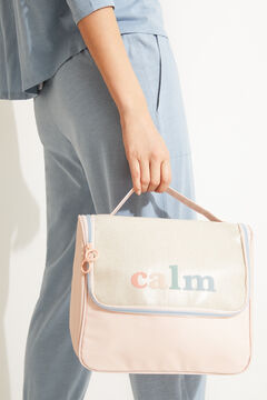 Womensecret Large pink vanity case pink