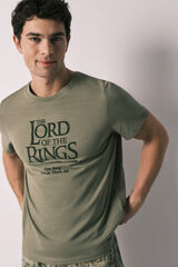 Women'secret Pyjama court pour homme en coton Lord of the Rings imprim&eacute;